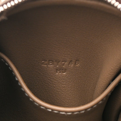 Hermes Taurillon Clemence Mini Lindy 20 Etoupe 7 of 10