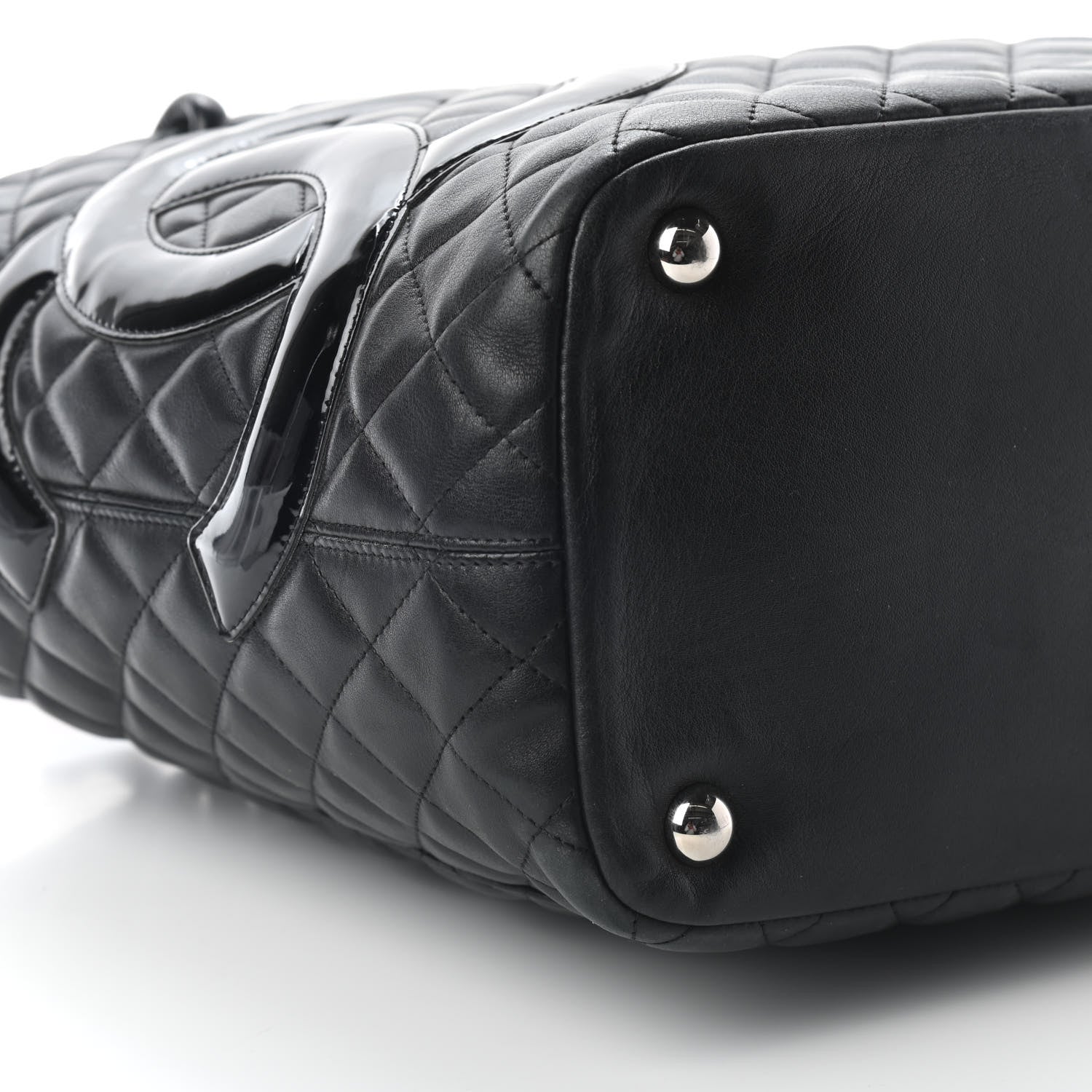 Chanel Calfskin Quilted Large Cambon Tote Black 8 of 9