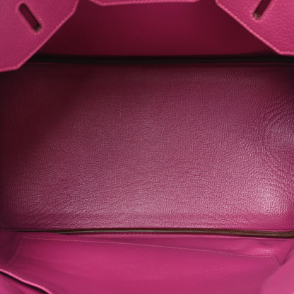 Hermes Taurillon Clemence Birkin 35 Tosca 5 of 16