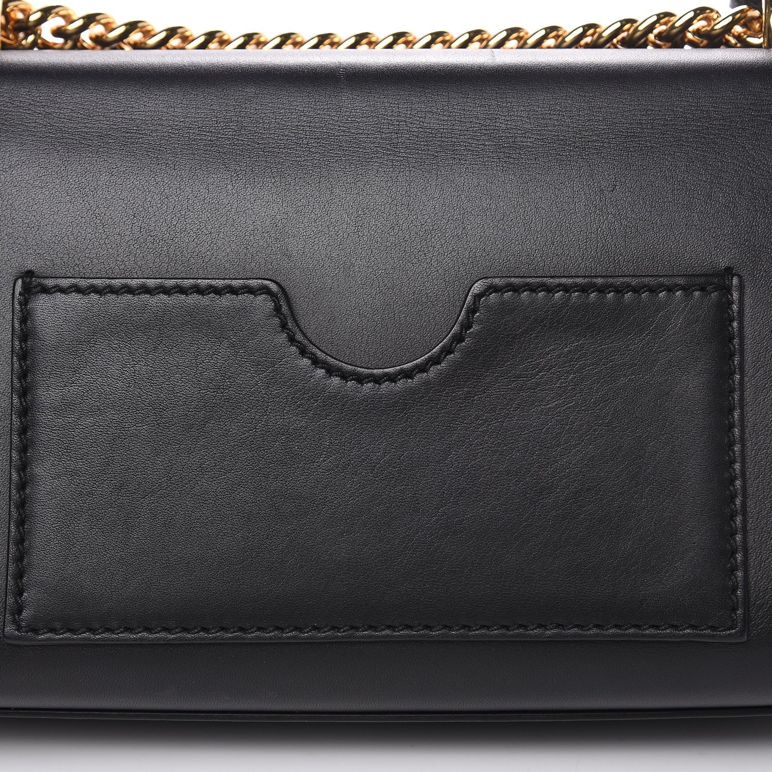 Gucci Calfskin Small Padlock Shoulder Bag Black 10 of 14