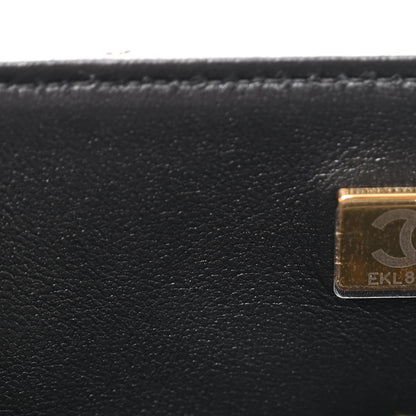 Chanel Caviar Quilted Metal Top Handle Mini Flap Black 7 of 11