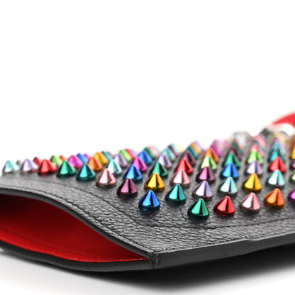 Christian Louboutin Calfskin Spikes Loubilab Crossbody Bag Black 9 of 9