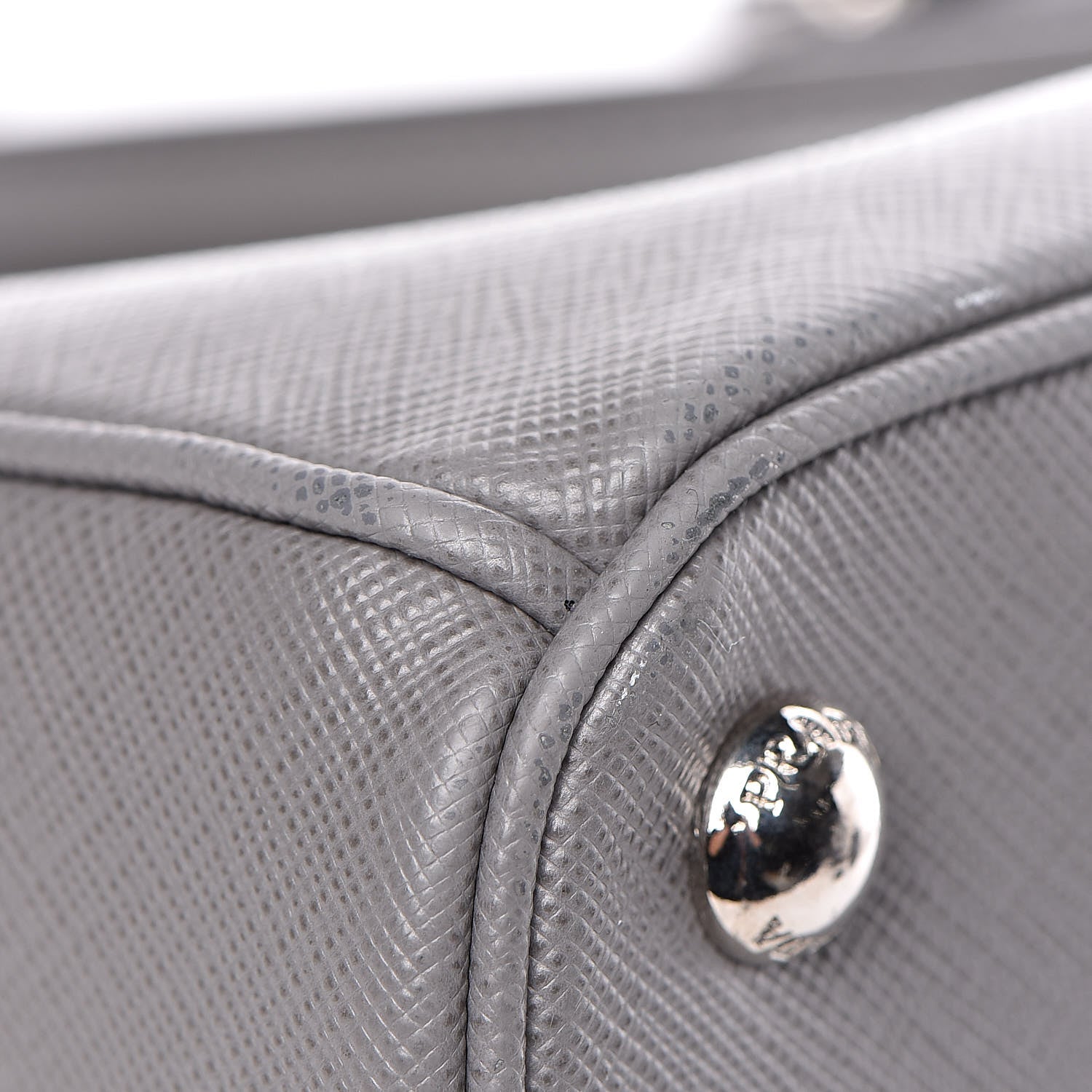 Prada Saffiano Medium Galleria Double Zip Tote Marmo 15 of 18