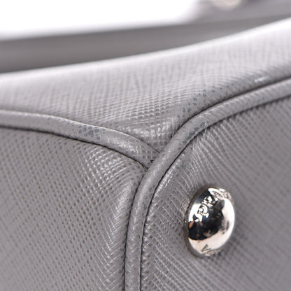 Prada Saffiano Medium Galleria Double Zip Tote Marmo 15 of 18