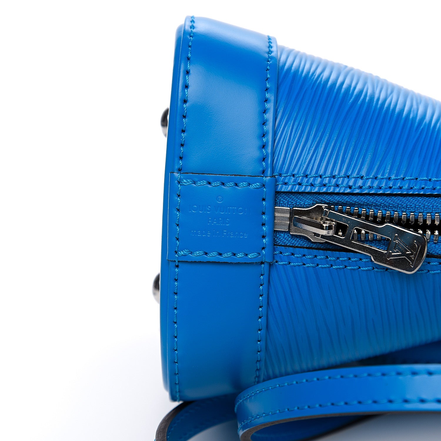 Louis Vuitton Epi Alma BB Lazuli 8 of 8