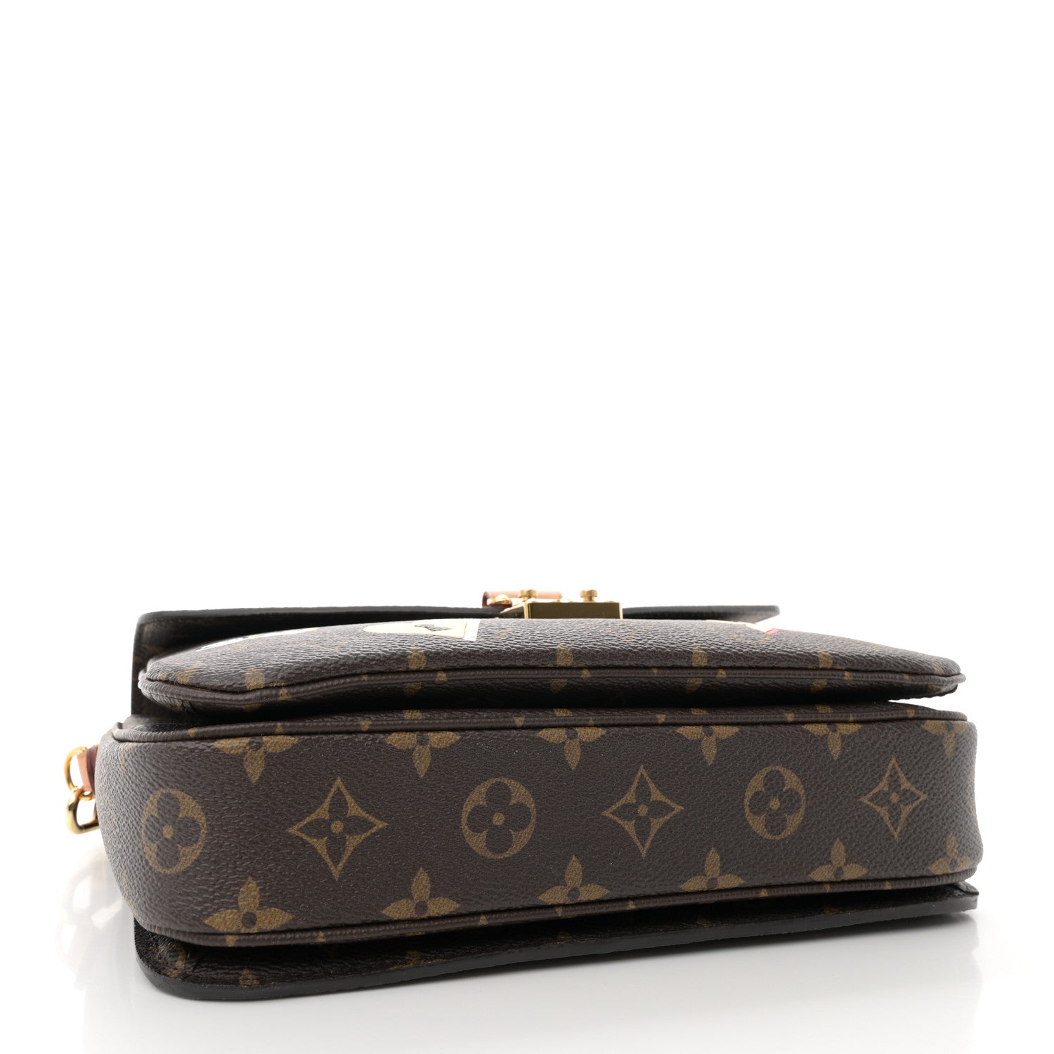 Louis Vuitton Monogram Love Lock Pochette Metis 4 of 10