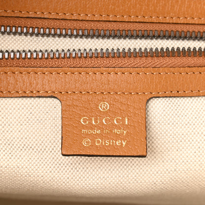 Gucci X DISNEY Mini Vintage GG Supreme Monogram Mickey Mouse Small Dome Backpack Beige Vintage Sun Oil 6 of 8
