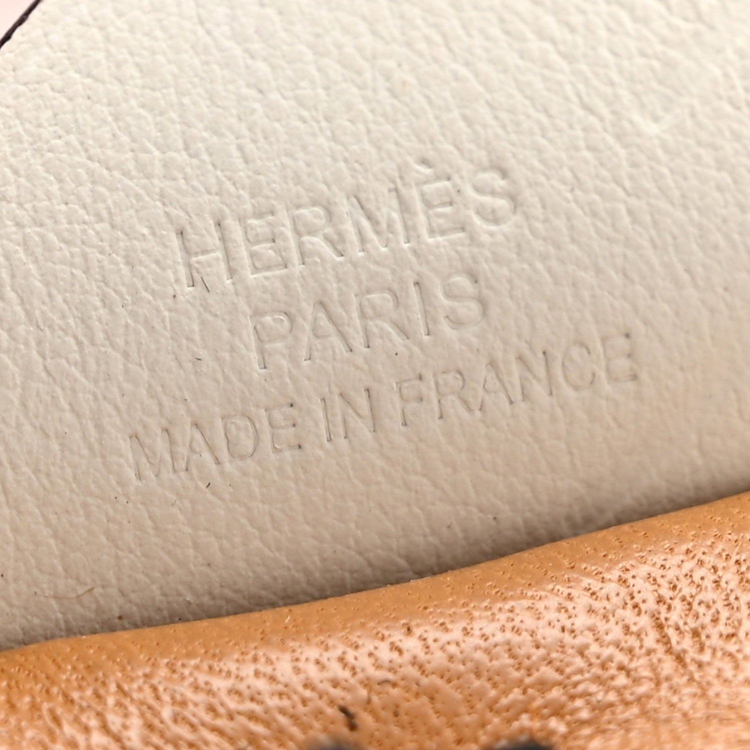 Hermes Milo Lambskin Grigri Rodeo Pegase Horse Bag Charm PM Sesame Black Nata 3 of 5