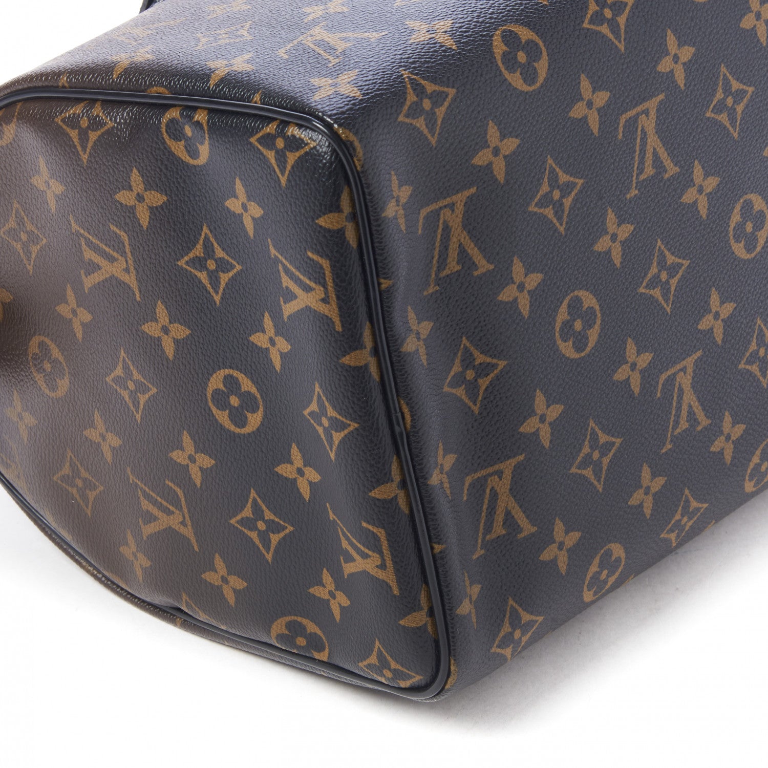 Louis Vuitton Monogram Mirage Speedy 30 Black 6 of 9