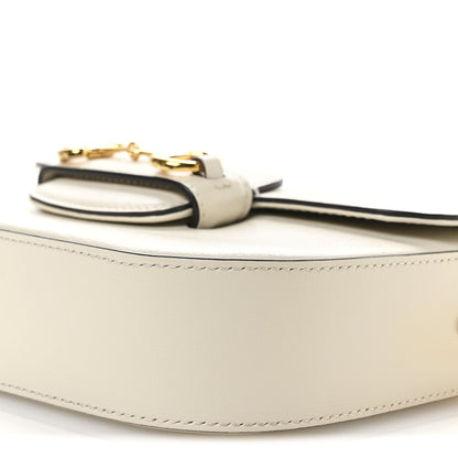 Gucci Azalea Calfskin Web Mini Horsebit 1955 Shoulder Bag Mystic White 10 of 11