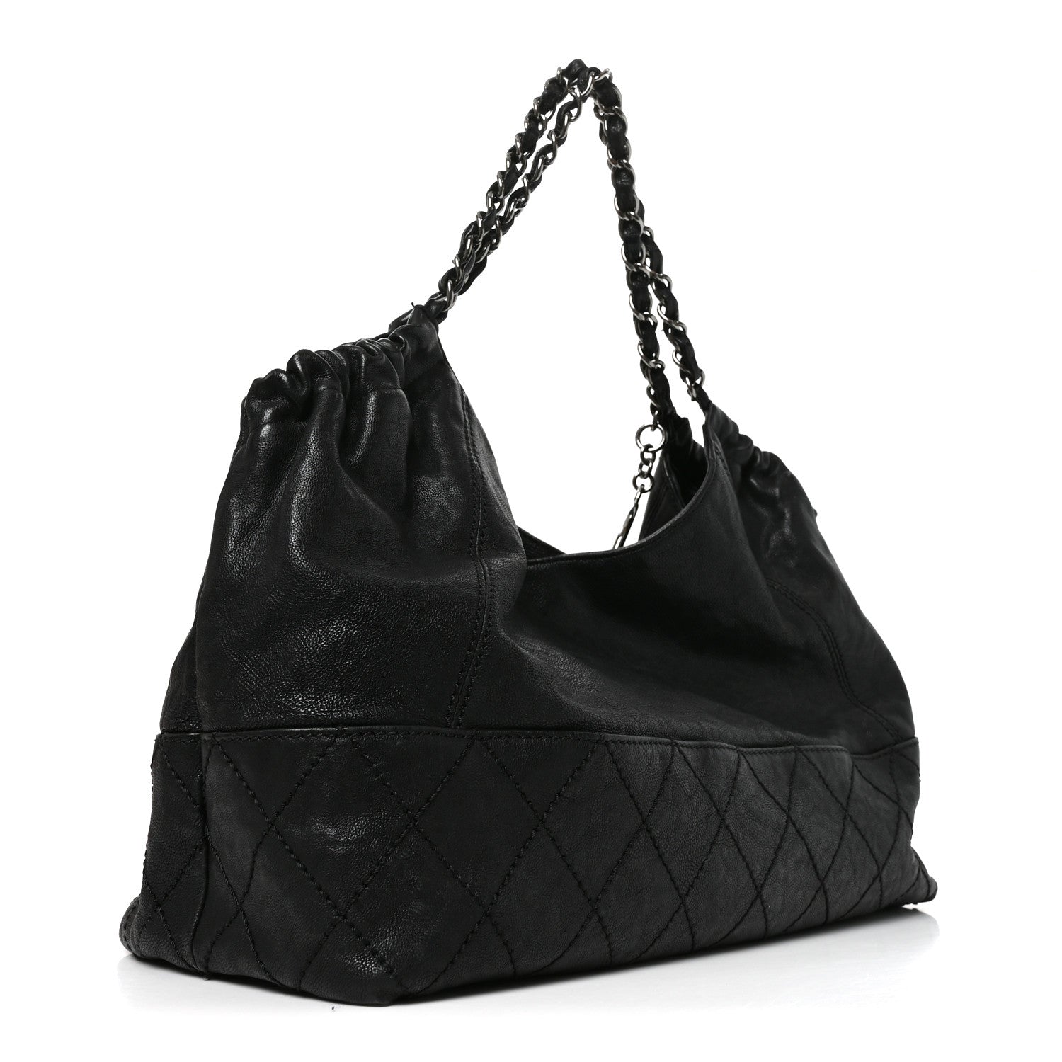 Chanel Calfskin Baby Coco Cabas Black 4 of 10