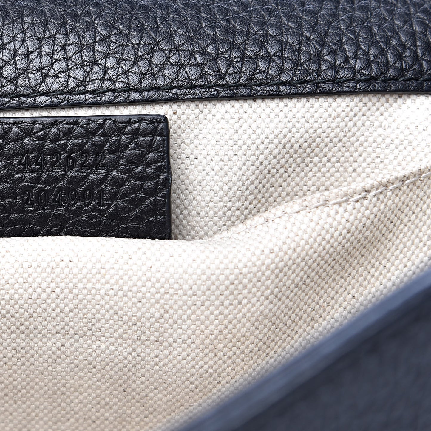 Calfskin Mini GG Marmont Top Handle Bag Black