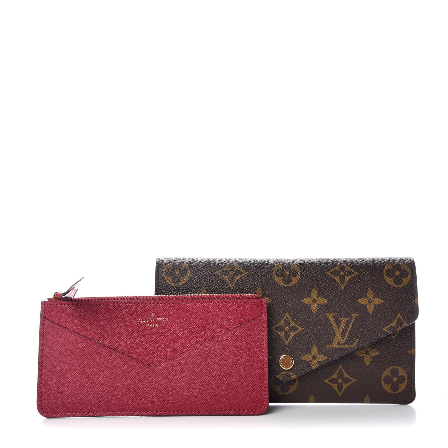 Louis Vuitton Monogram Jeanne Wallet Fuchsia 3 of 9