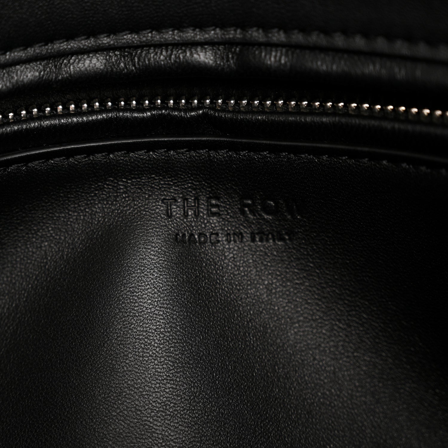 The Row Polished Saddle Calfskin E/W Top Handle Bag Black 6 of 11