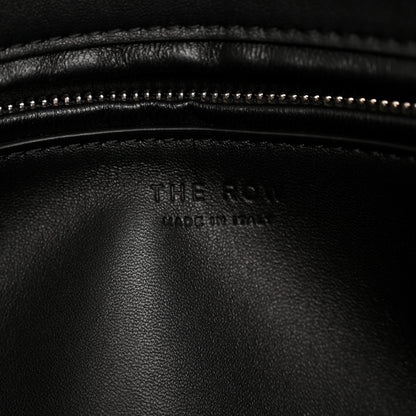 The Row Polished Saddle Calfskin E/W Top Handle Bag Black 6 of 11