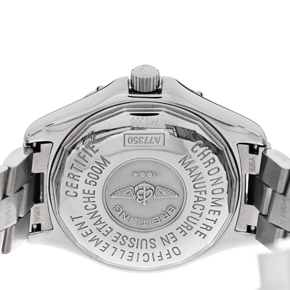 Breitling Stainless Steel Diamond Bezel 34mm Colt Oceane Quartz Watch A77350 4 of 4