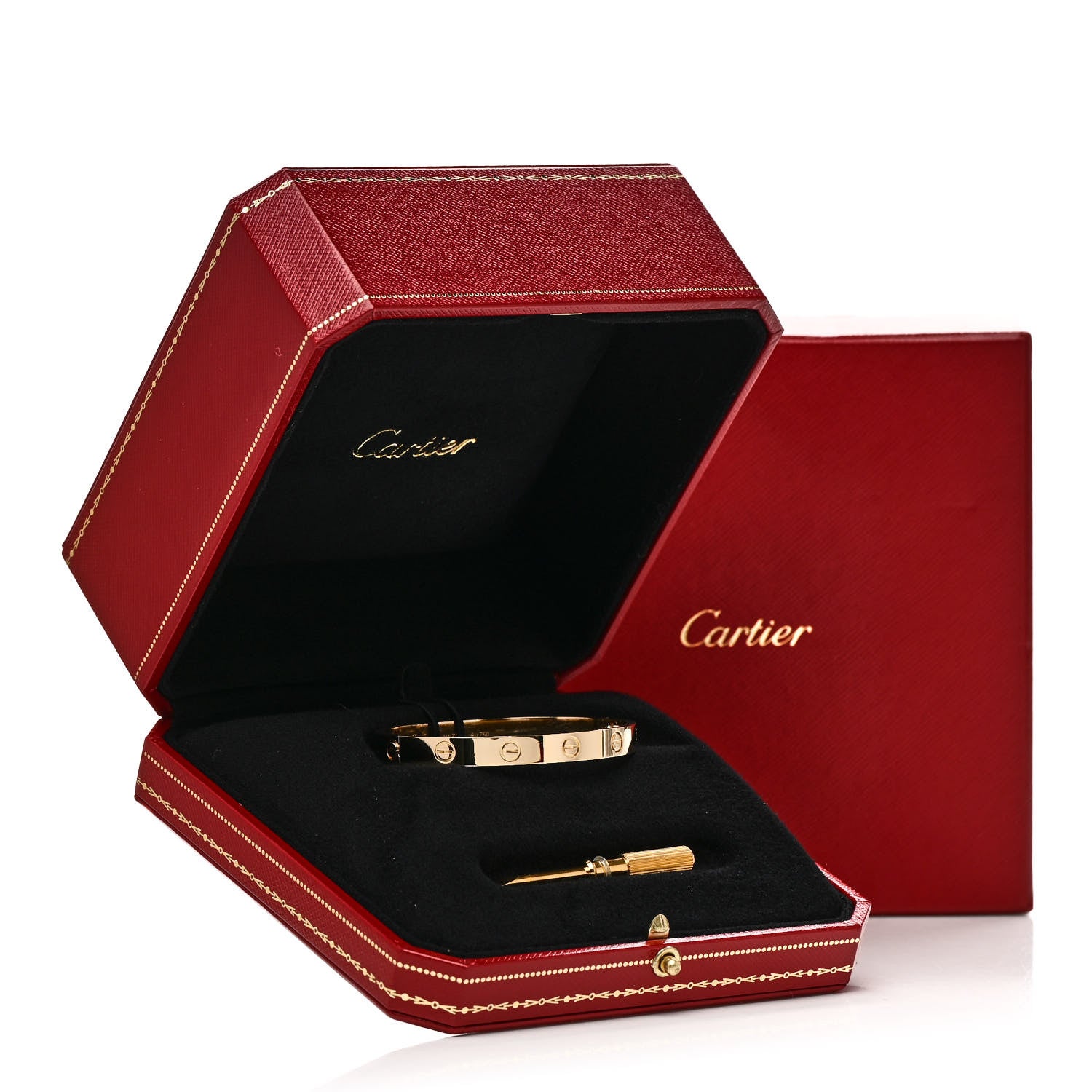 Cartier 18K Yellow Gold LOVE Bracelet 16 9 of 9
