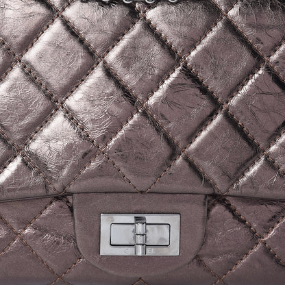 Chanel Metallic Aged Calfskin Quilted 2.55 Reissue 227 Flap Bronze 10 of 15