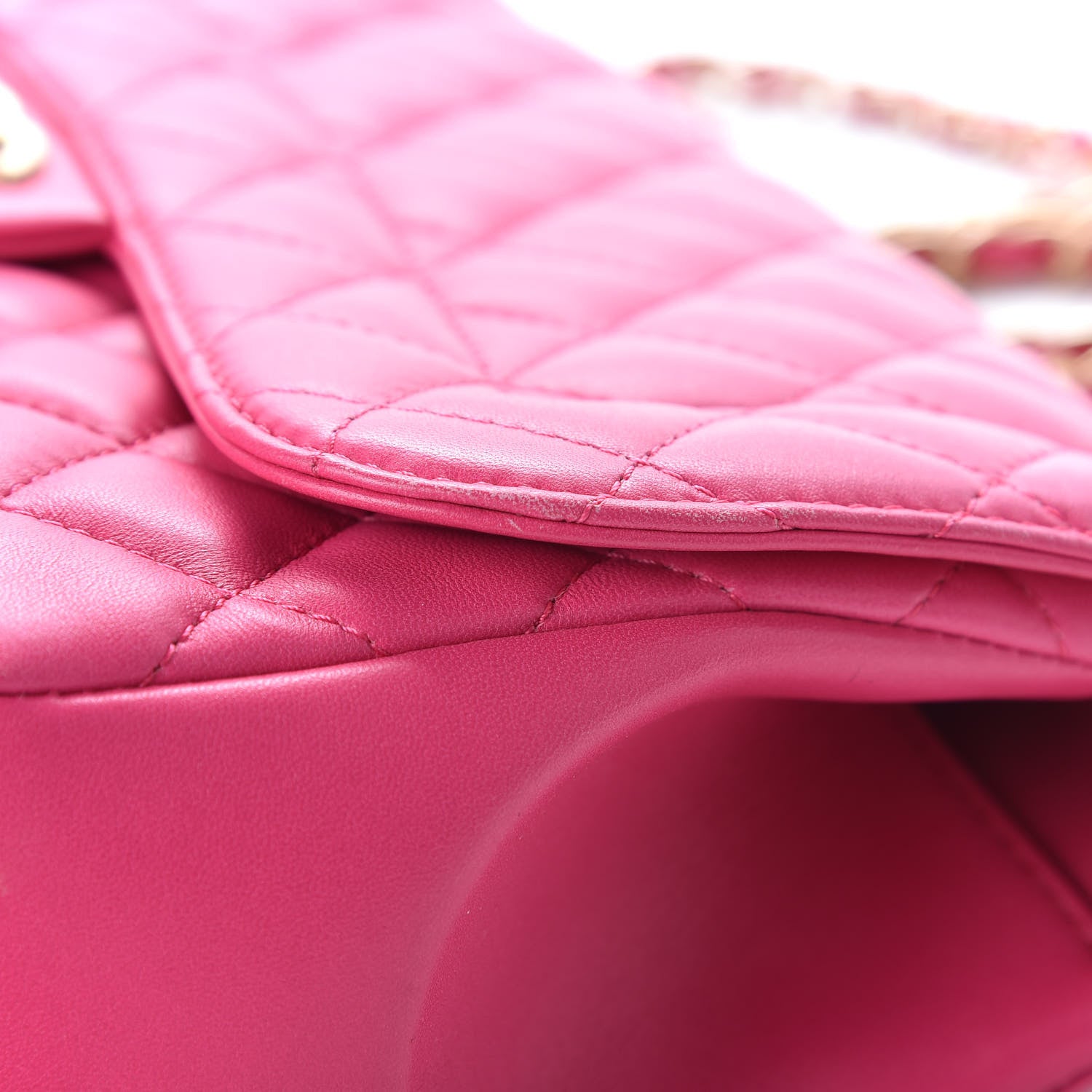 Chanel Lambskin Quilted Medium Mademoiselle Chic Flap Pink 11 of 11
