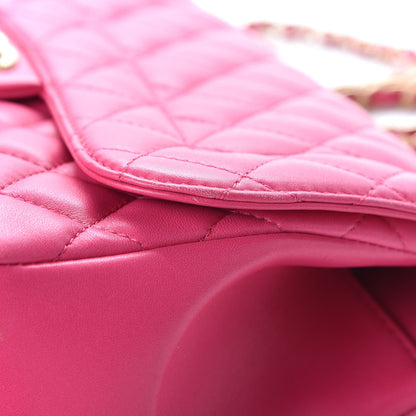 Chanel Lambskin Quilted Medium Mademoiselle Chic Flap Pink 11 of 11