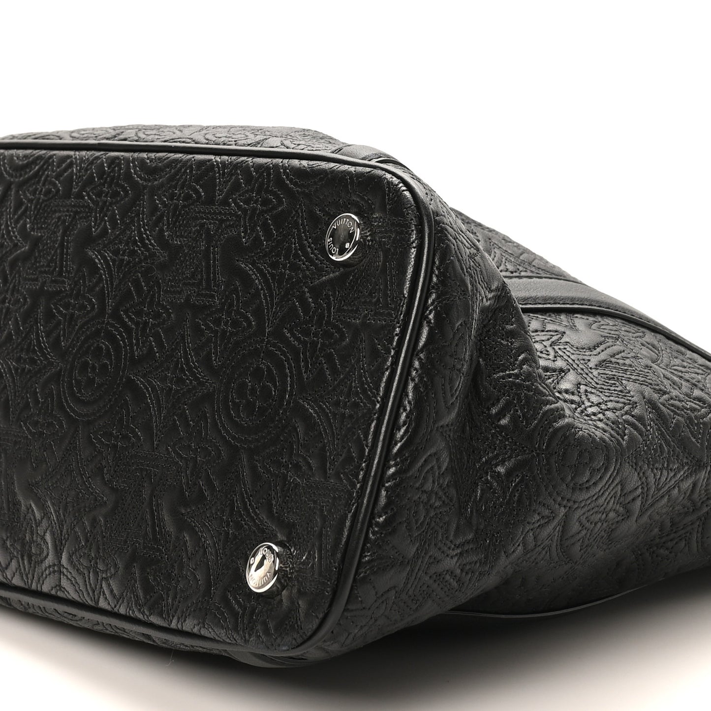 Monogram Lambskin Antheia Ixia PM Black