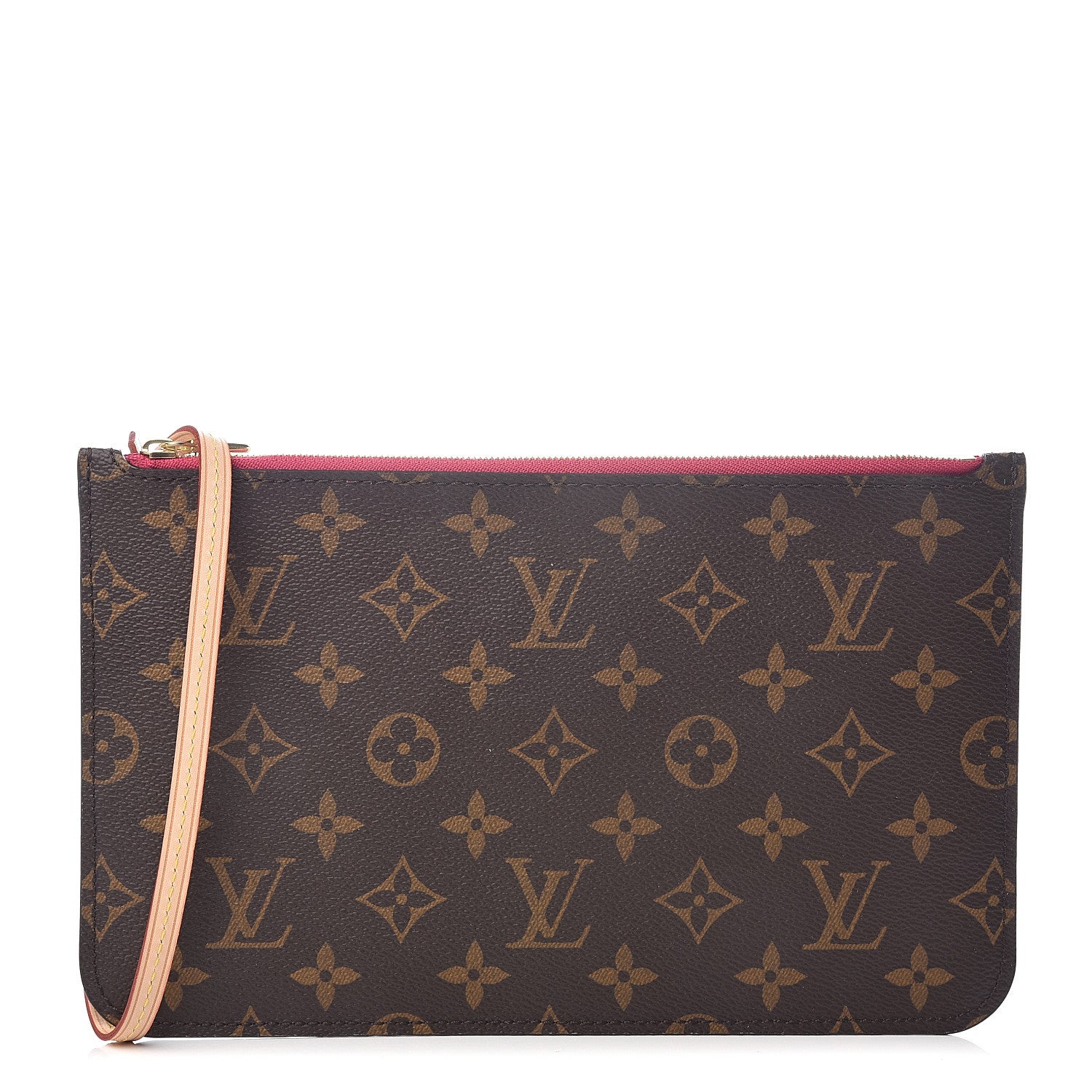 Louis Vuitton Monogram Neverfull MM GM Pochette Pivoine 1 of 5