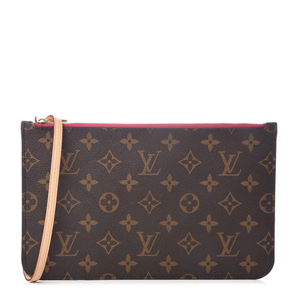 Louis Vuitton Monogram Neverfull MM GM Pochette Pivoine 1 of 5