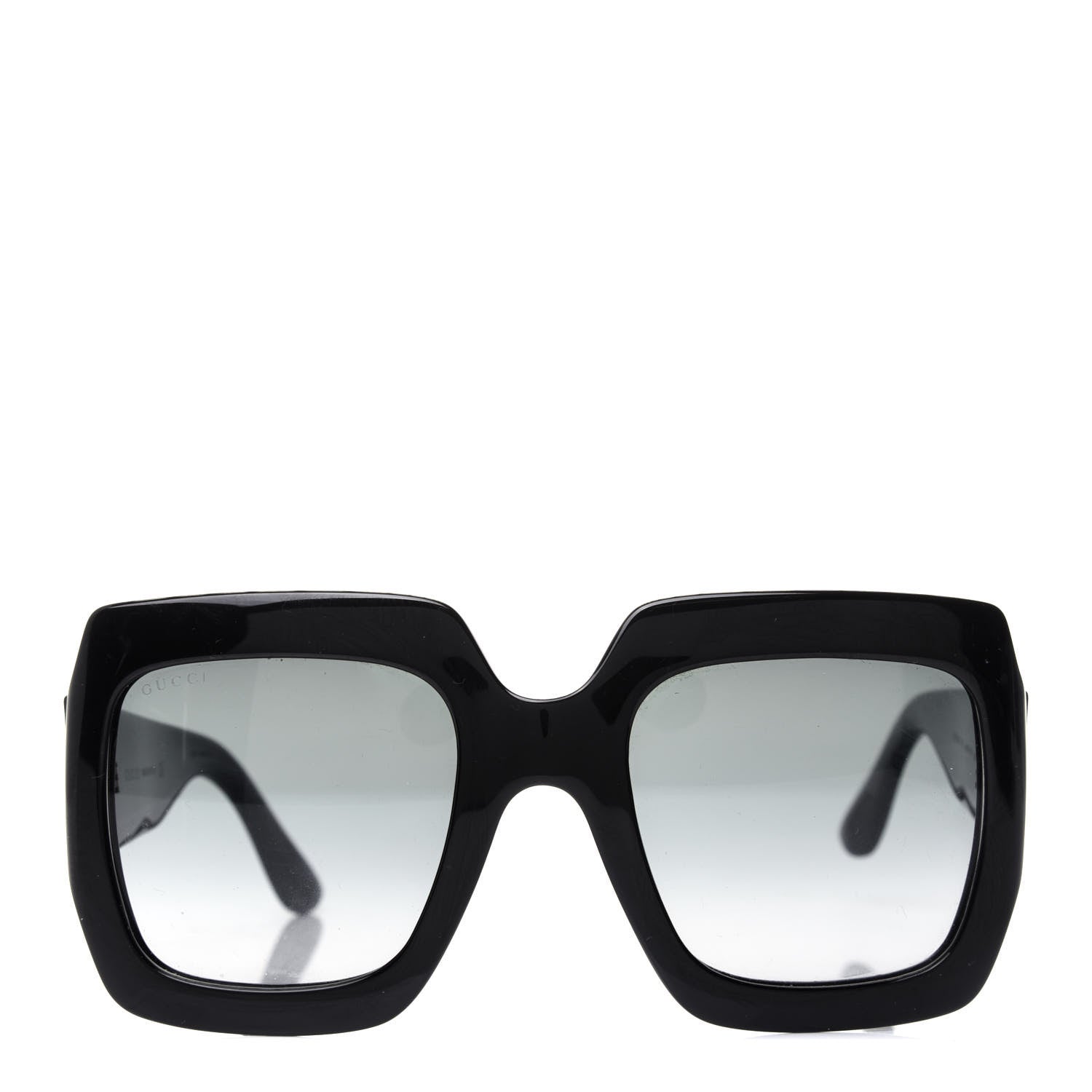 Gucci Acetate Square Frame Sunglasses GG0053S Black 2 of 8