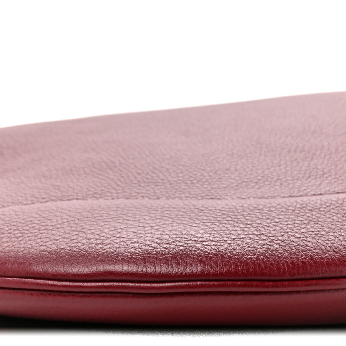 Soft Grained Calfskin Maxi B Hobo Rosso