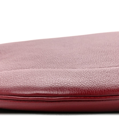 Gucci Soft Grained Calfskin Maxi B Hobo Rosso 9 of 10