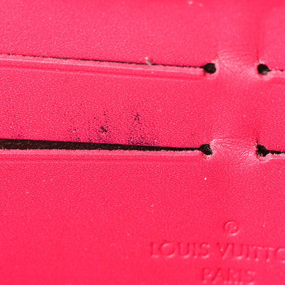 Louis Vuitton Vernis Ikat Zippy Wallet Rose Indien 11 of 11