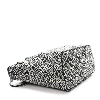 Louis Vuitton Jacquard Since 1854 Neverfull MM Grey 5 of 12