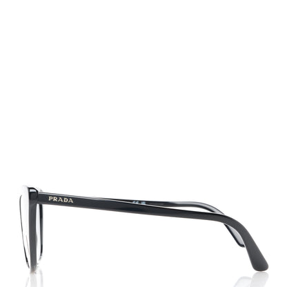 Prada Acetate Cat Eye Sunglasses SPR 01V Black 3 of 8