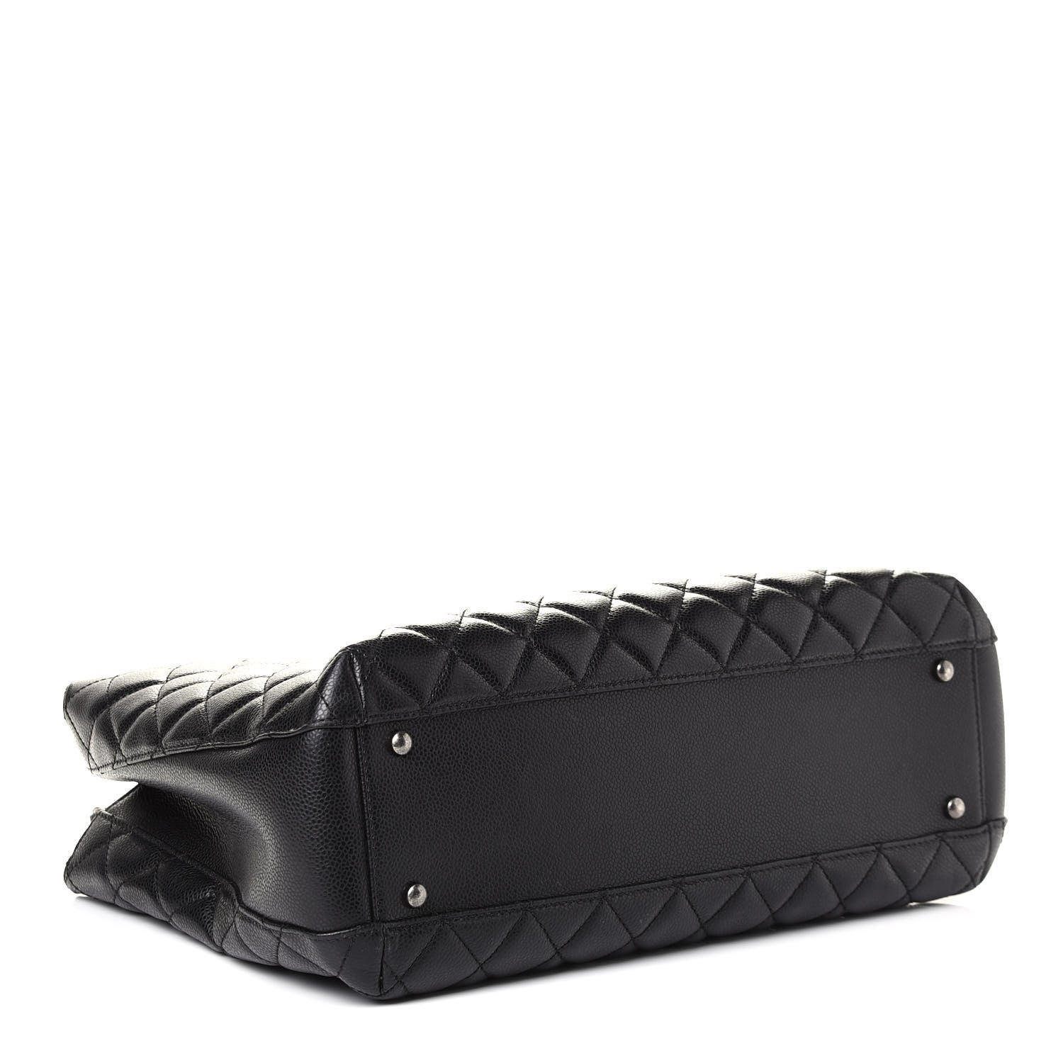 Chanel Caviar Quilted City Shopping Tote Black 5 of 8