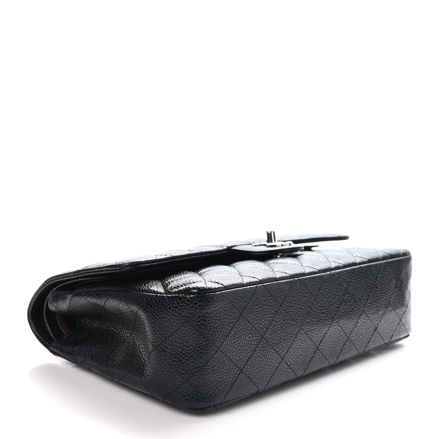 Chanel Caviar Quilted Medium Double Flap Black 4 of 11