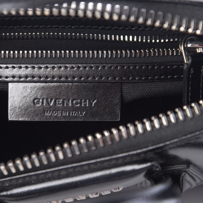 Givenchy Shiny Lord Calfskin Mini Antigona Black 6 of 10
