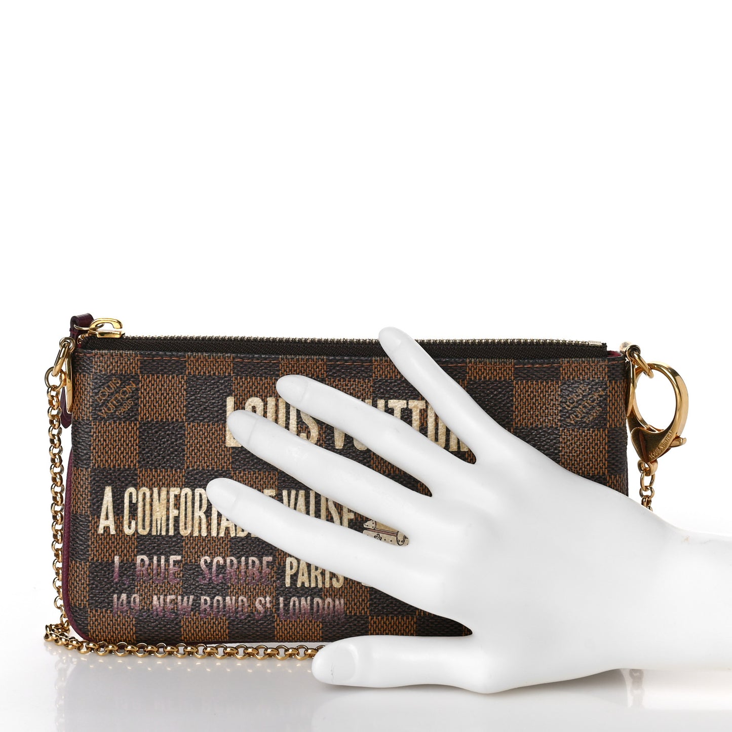 Damier Ebene Milla MM Trunk Pochette