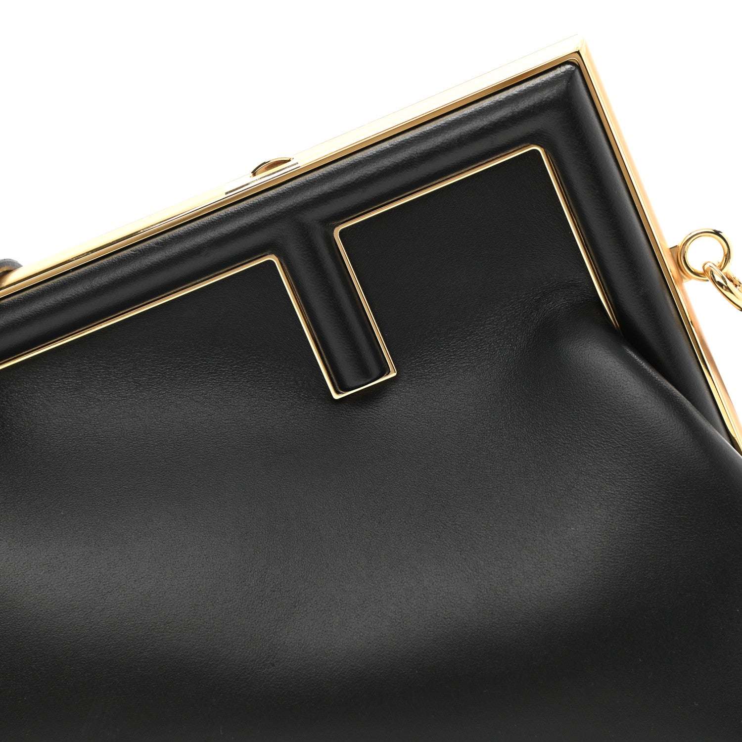 Fendi Shiny Nappa Small Fendi First Black 8 of 8