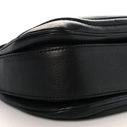 Gucci Calfskin Medium New Bamboo Top Handle Bag Black 10 of 15