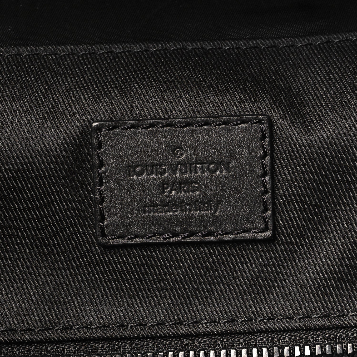 Louis Vuitton Calfskin Monogram Shadow Discovery Backpack Black 6 of 9