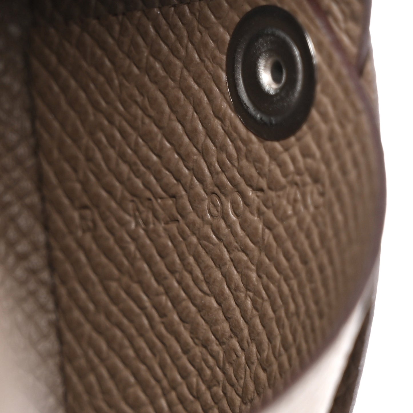 Epsom Calvi Duo Card Case Etoupe