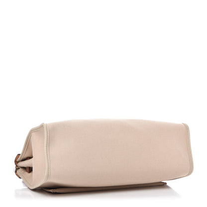 Hermes Vache Hunter Toile Herbag Zip 31 PM Trench Gold 4 of 9