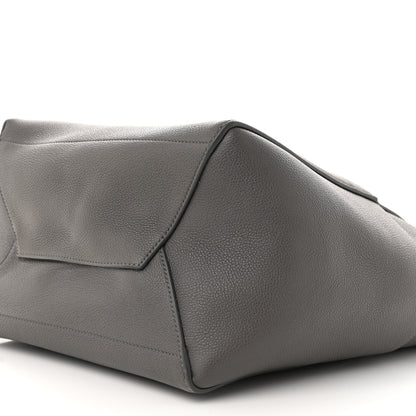 Celine Soft Grained Calfskin Sangle Bucket Bag Kohl 10 of 10