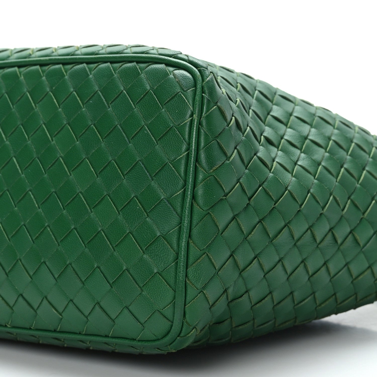 Bottega Veneta Nappa Intrecciato Small Shoulder Bag Green 9 of 9