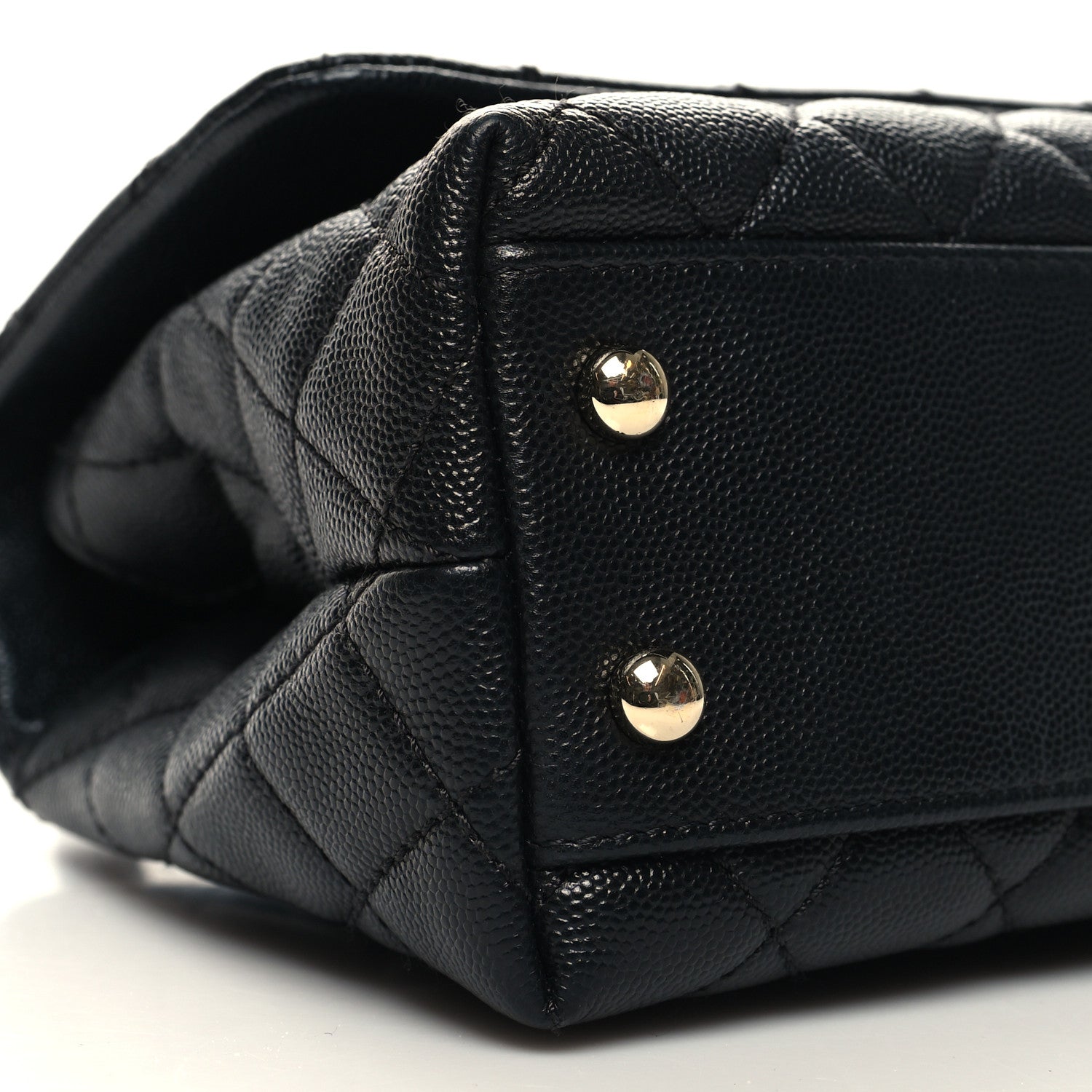Chanel Caviar Quilted Mini Coco Handle Flap Black 9 of 10