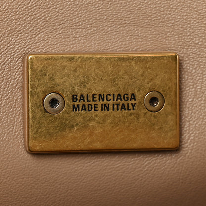 Balenciaga Smooth Calfskin Small Bel Air Carry All Bag Latte 6 of 9