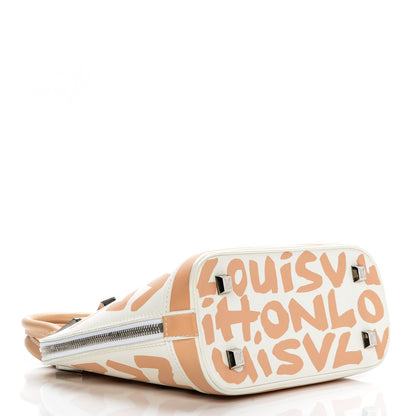 Louis Vuitton Graffiti Alma MM Peach 4 of 20