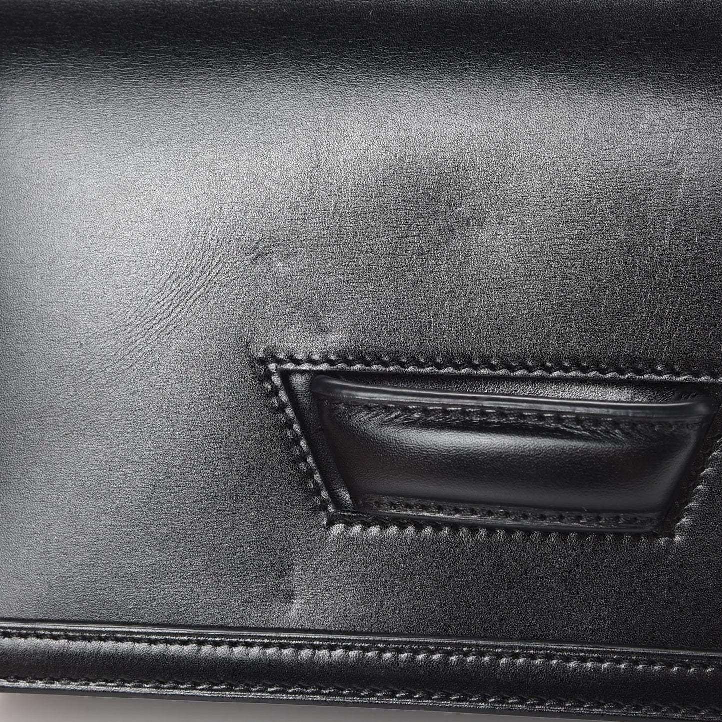 Calfskin Medium Barcelona Shoulder Bag Black