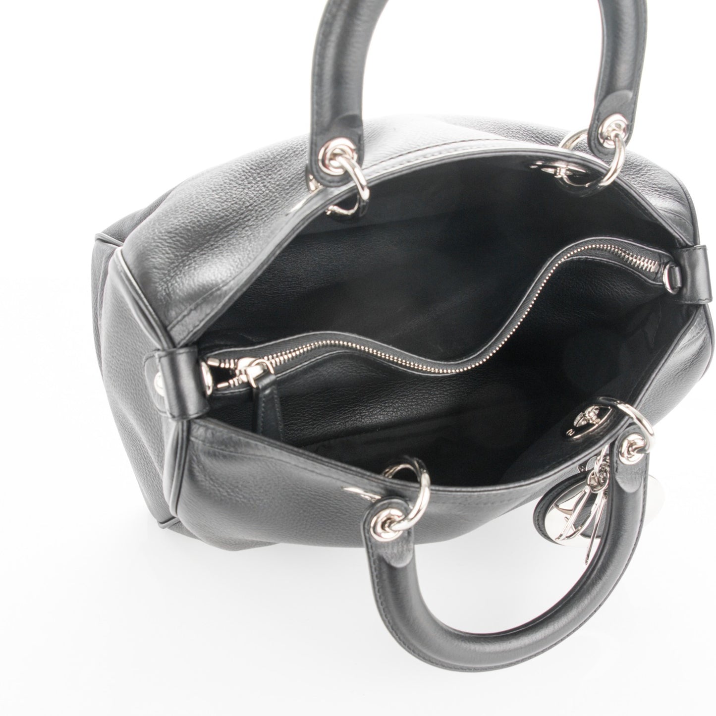 Smooth Deerskin Granville Polochon Black