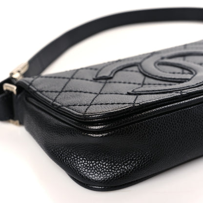 Chanel Caviar Quilted Timeless CC Flap Shoulder Bag Black 8 of 9
